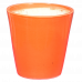 Orange Ceramic Pot