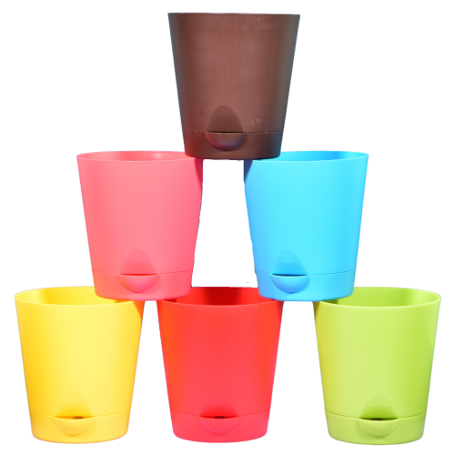 Self Watering Pots (Set of 6)